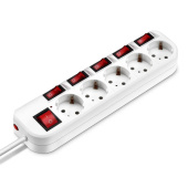 Сетевой фильтр Buro 500SH-3-SW-W 5 розеток 3м белый