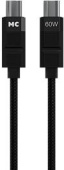 MORE CHOICE (4620202554987) K87aa 2м USB 3.0A PD60W для Type-C Type-C- 2м , черный