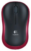 LOGITECH M185 RED (USB, оптическая, 1000DPI) (910-002240)