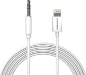 MORE CHOICE (4610196409820) UK28i AUX 3.5mm Lightning 8-pin 1м White