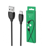BOROFONE (6931474701770) BX19 USB-microUSB 2.4A 1M - черный