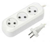 Удлинитель SMARTBUY SBE-10-3-03-N 3 гнезда 3 метра (10А/2.2кВт, ПВС 2х1.0)