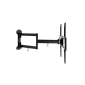 Кронштейн для телевизора Arm Media LCD-415 черный 24"-55" макс.35кг настенный поворотно-выдвижной и наклонный