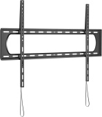 Кронштейн для телевизора Ultramounts UM 825F черный 60"-120" макс.120кг настенный фиксированный