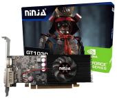 Видеокарта Sinotex PCI-E Ninja GT1030 (384SP) 2GB GDDR5 64bit DVI HDMI RTL NK103FG25F