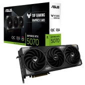 Видеокарта Asus PCI-E 5.0 RTX5070 12GB TUF-RTX5070-O12G-GAMING GDDR7 192bit 2165/28000 2хHDMI 3хDP RTL (90YV0LZ0-M0NA00)