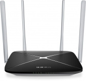 Роутер беспроводной Mercusys AC12 AC1200 10/100BASE-TX черный