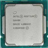 Процессор Intel Pentium Gold G6400 Comet Lake OEM 4ГГц 4MB UHD Graphics 610 LGA1200 (CM8070104291810)