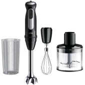 Блендер погружной Braun MQ55254MBK 1000Вт черный
