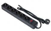 EXEGATE SP-6-3B (6 роз/3M/евровилка) черный