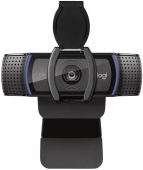 Камера Web Logitech HD Pro Webcam C920S черный 3Mpix USB2.0 с микрофоном для ноутбука