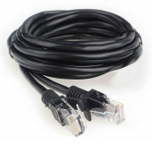 ГАРНИЗОН (20568) PC-UTP-5e-3-BK чёрный - 3м, чрный