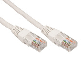 REXANT (18-1002) Патч-корд UTP 5E кат. литой 1.0 м (UTP 4X2X(7X0.2CCA)) СЕРЫЙ