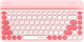 Клавиатура A4Tech Fstyler FBK30 розовый USB беспроводная BT/Radio slim Multimedia (FBK30 RASPBERRY)