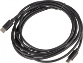 Кабель USB Type-C (m)-USB Type-C (m) 3м черный