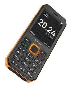 Мобильный телефон Xenium X300 черный/оранжевый