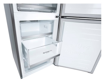 Холодильник LG GC-B459SMUM серебристый