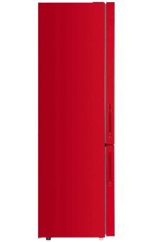Холодильник Maunfeld MFF200NFR Inverter красный