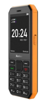 Мобильный телефон Xenium X300 черный/оранжевый