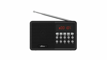 Радиоприемник Ritmix RPR-001 BLACK черный