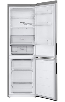 Холодильник  LG GC-B459ANMW  серебристый