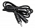 Кабель-удлинитель аудио Buro BAAC003-1 Jack 3.5 (m)/Jack 3.5 (f) 1м. черный