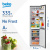 Холодильник Beko B3R0CNK332HX стальной 