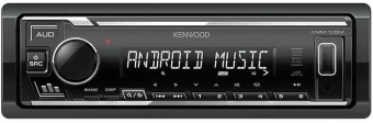 Автомагнитола Kenwood KMM-105M 1DIN 4x50Вт