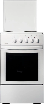 Плита Электрическая Flama AE 1401 W белый эмаль