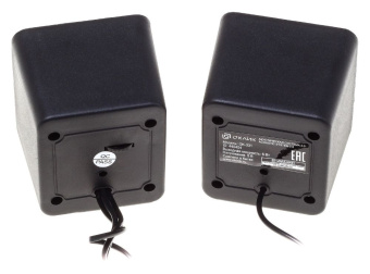 Колонки Оклик OK-331 2.0 черный 6Вт