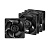 Вентилятор Arctic Cooling S12038-4K 3 Pack S12038-4K Dual Ball Bearing with Brass Housing/ 106 cfm / 600–4000 rpm (ACFAN00303A)