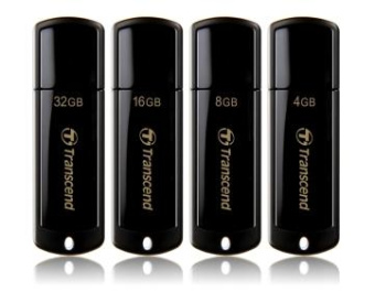 TRANSCEND 16GB JF350 черный
