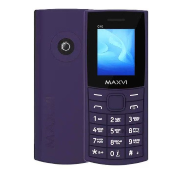 Мобильный телефон Maxvi C40 фиолетовый
