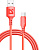 DEFENDER (87106RED) USB кабель F207 TypeC 1м,2.4А,силикон,пакет