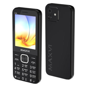 Мобильный телефон Maxvi K28 black черный