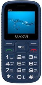 Мобильный телефон Maxvi B201 синий
