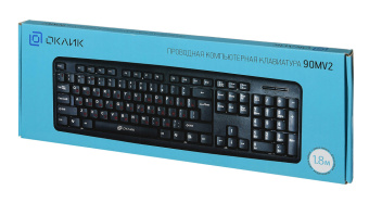 Клавиатура Оклик 90MV2 черный USB