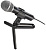Микрофон проводной Audio-Technica ATR2100x 2м черный