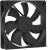 Вентилятор Gembird FANCASE3 черный 120x25мм 2000rpm 3pin