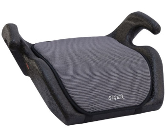 SIGER (KRES0016) автокресло детское МЯКИШ, серый