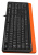 Клавиатура A4Tech Fstyler FKS10 черный/оранжевый USB Клавиатура A4Tech Fstyler FKS10 черный/оранжевый USB