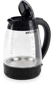 Чайник электрический Hyundai HYK-G4505 2л. 2200Вт черный
