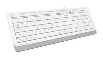 Клавиатура A4Tech Fstyler FK10 белый/серый USB