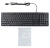 Клавиатура Оклик 550ML черный USB slim Multimedia LED Клавиатура Оклик 550ML черный USB slim Multimedia LED
