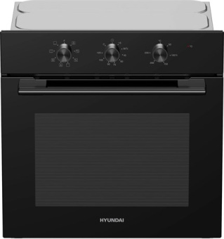 Духовой шкаф Электрический Hyundai HEO 66412 BG черный