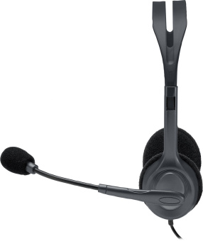 Гарнитура Logitech H111 черный (981-000593)