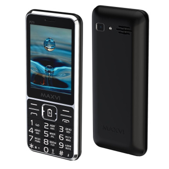 Мобильный телефон Maxvi P21i Black черный