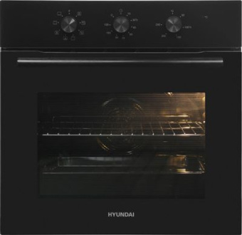 Духовой шкаф Электрический Hyundai HEO 66412 BG черный
