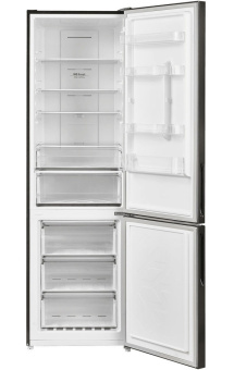 Холодильник Maunfeld MFF200NFSB10 Inverter черный