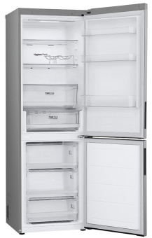 Холодильник  LG GC-B459ANMW  серебристый